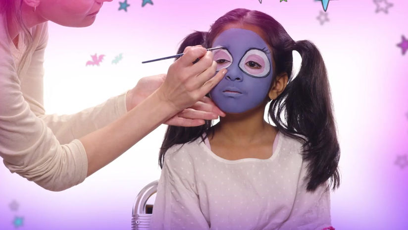 Vampirina Facepaint Tutorial